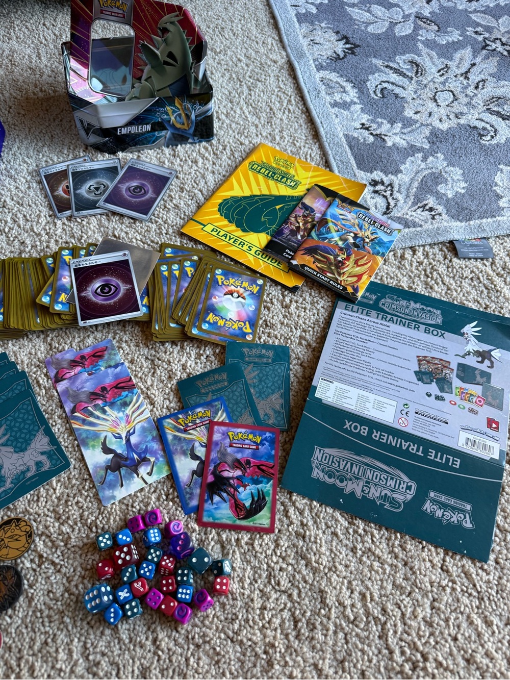 Pokemon Trading Cards Tins Accessories Huge Bundle - Picture 6 of 17